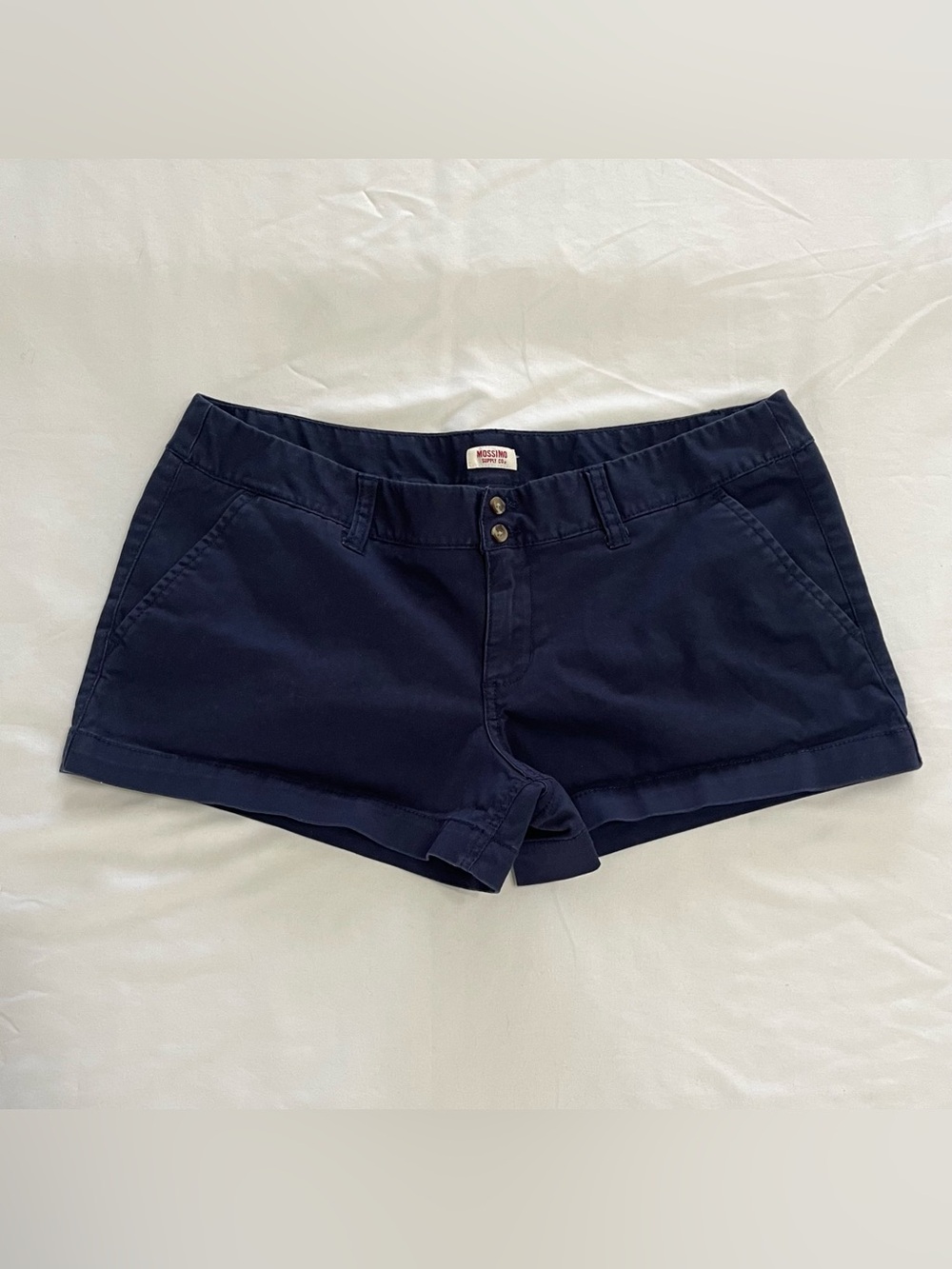 2000s Mini Micro Shorts Mossimo Chino Women’s 13 Office Siren Y2K